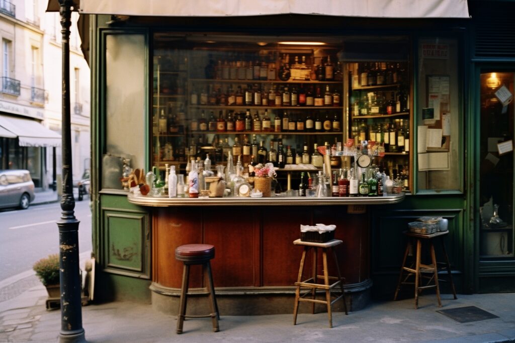 bar cocktail romantique paris