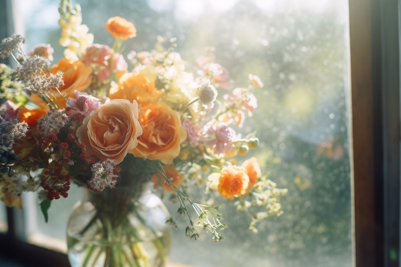 bouquet de mariee champetre romantique