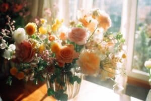 bouquet mariee boheme romantique