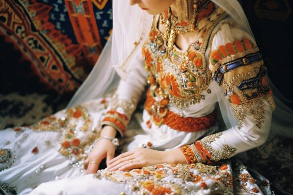 robe de mariage kabyle princesse